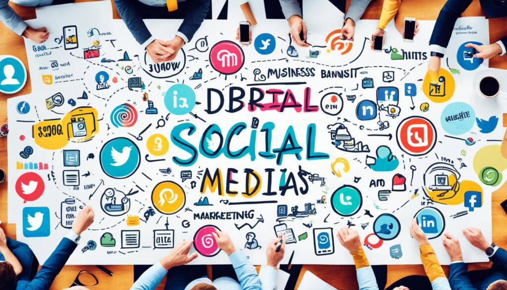 redes sociais marketing digital